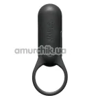 Виброкольцо для члена Tenga SVR Plus, черное - Фото №1