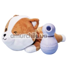 Симулятор орального секса для женщин с вибрацией Friday Bae Toys Shibae Pulse, голубой - Фото №1