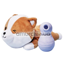 Симулятор орального сексу для жінок з вібрацією Friday Bae Toys Shibae Pulse, блакитний - Фото №1