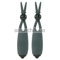 Зажимы для сосков с вибрацией Fifty Shades of Grey Sweet Torture Vibrating Nipple Clamps - Фото №1
