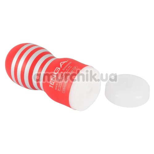 Набор Tenga Cup Vibrator: адаптер с вибрацией + мастурбатор Tenga Premium Original Vacuum Cup + мастурбатор Tenga Deep Throat Original Vacuum Cup New