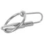 Уретральная вставка с эрекционным кольцом Sextreme Steel Penisplug 3, серебряная - Фото №2