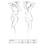 Комплект Passion Gianna Bikini, белый: бюстгальтер + трусики-стринги - Фото №3