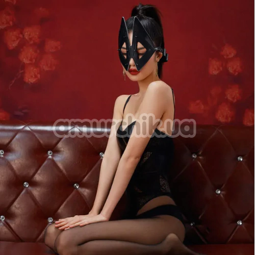Маска лисички Lockink Vixen Blindfold, черная