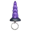 Брелок у вигляді пеніса Univibe в асортименті, чорно-фіолетовий - Фото №2