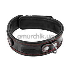 Ошейник Fetish Tentation Premium Patent Leather Choker, черный - Фото №1