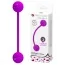 Вагінальні кульки Pretty Love Kegel Ball III, фіолетові - Фото №8