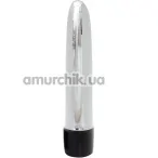 Вібратор Shibari 10x Pulsations Vibrator 5inch, срібний - Фото №1