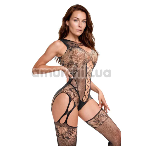Комбинезон Bodystocking 212064, черный - Фото №1