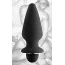 Анальная пробка с вибрацией Tom of Finland 5X Anal Plug, черная - Фото №2