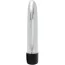 Вібратор Shibari 10x Pulsations Vibrator 5inch, срібний - Фото №1