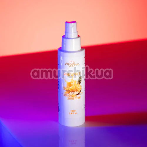 Лубрикант MyLove Taste-Slide Sensitive Pineapple - ананас, 100 мл
