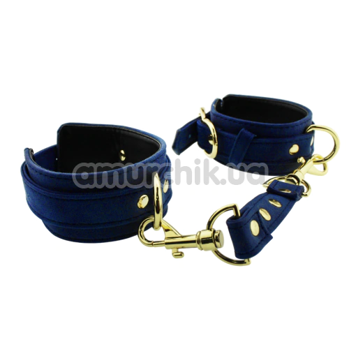 Фиксаторы для рук Slave Erotic Restraints, синие
