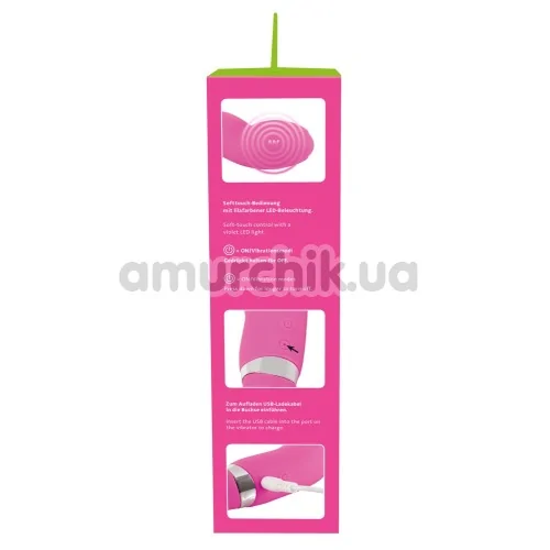 Вибратор для точки G Smile Sweet Rechargeable Vibrator, розовый