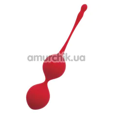Вагінальні кульки S Pleasures Premium Love Balls, червоні - Фото №1