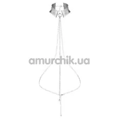 Ошейник Bijoux Indiscrets Desir Metallique Collar, серебряный - Фото №1