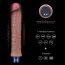 Вибратор Lovetoy Real Softee 9.5 Platinum Silicone, коричневый - Фото №12
