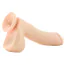 Фаллоимитатор Basix Rubber Works 10 Dong With Suction Cup, телесный - Фото №4