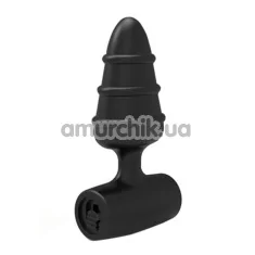 Анальная пробка с вибрацией Love Plug Vibrating Butt Plug, черная - Фото №1