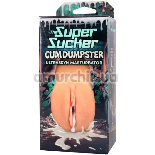 Штучна вагіна The Super Sucker Cum Dumpster, тілесна