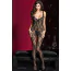 Комбінезон Music Legs Lace Crotchless Bodystocking, чорний - Фото №3