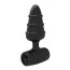 Анальная пробка с вибрацией Love Plug Vibrating Butt Plug, черная - Фото №1