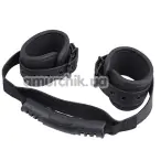 Фіксатори для рук Behave Luxury Fetish Ignite Your Fantasy Cuffs, чорні - Фото №1