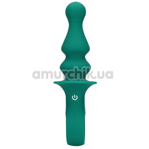 Анальний вібратор Loveline Pawn Shaped Anal Vibrator, зелений