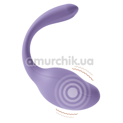 Виброяйцо Adrien Lastic Smart Dream 3.0, фиолетовое