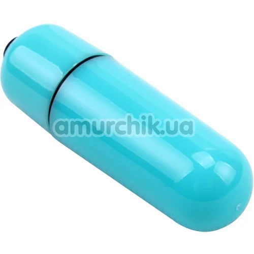 Кліторальний вібратор My First Mini Love Bullet Blue, блакитний