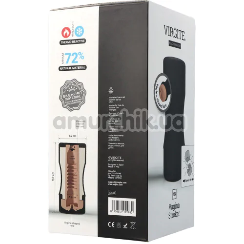 Мастурбатор Virgite Vagina Stroker M4, телесный