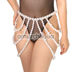 Украшение для бедер Art of Sex Jasmine, белое - Фото №1