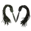 Флоггер со сменным хвостом Lockink Exchangeable Tail Flogger, черный - Фото №7
