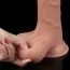 Фаллоимитатор LoveToy Sliding-Skin Dong Whole Testicle 9.5, телесный - Фото №20