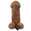 М'яка іграшка Shots S-Line Penis Plushie 60 см, коричнева - Фото №1
