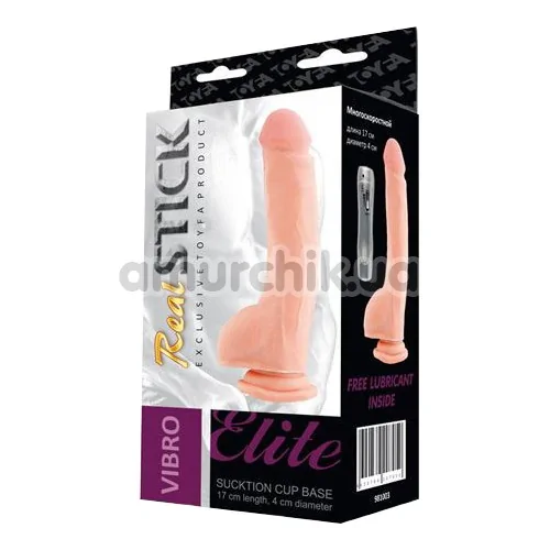 Вибратор Real Stick Elite Vibrator 981008, телесный