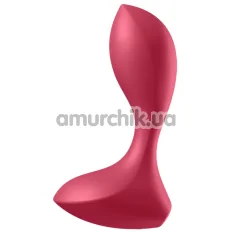Анальна пробка з вібрацією Satisfyer Backdoor Lover, червона - Фото №1