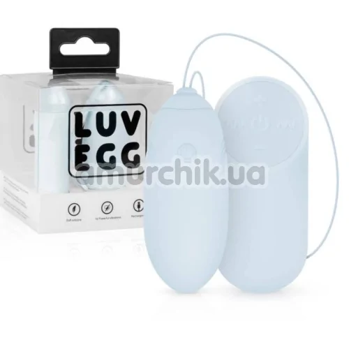Виброяйцо Luv Egg, голубое