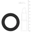 Эрекционное кольцо для члена Easy Toys Men Only Silicone Cock Ring M, черное - Фото №2