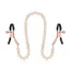 Затискачі для сосків Rosy Gold Nouveau Nipple Clamps Pearls, рожеві - Фото №2