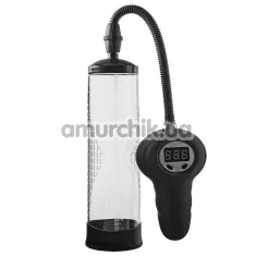 Вакуумна помпа Ramrod Automatic Digital Penis Pump, прозора - Фото №1