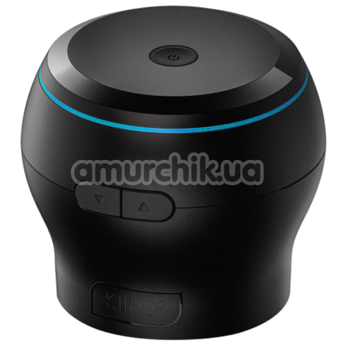 Набор Kiiroo Interactive Suction Device + Stroker: интерактивная насадка PowerBlow + мастурбатор Kiiroo Feel Pocket Male Masturbator PBC (Crystal Texture)