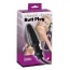 Анальний розширювач з вібрацією Inflatable Vibrating Anal Plug, чорний - Фото №11