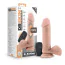 Вібратор з поштовхами Dr. Skin Silicone Dr. Beckham 7 Thumping Dildo, тілесний - Фото №7