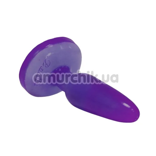 Анальная пробка Butt Plug The Fantasy Starts Here, фиолетовая