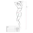 Комбинезон Passion Free Your Senses BS024, черный - Фото №7