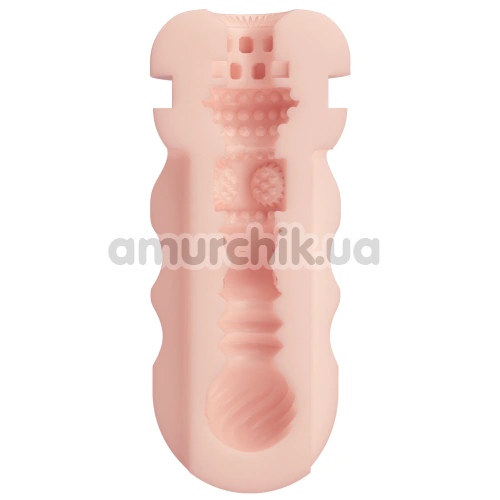 Мастурбатор Pretty Love Vacuum Cup Masturbator Flora, тілесний