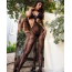 Комбинезон Leg Avenue Lust & Lace Bodystocking, черный - Фото №7