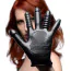 Рукавичка для фістінгу Master Series Pleasure Poker Textured Glove, чорна - Фото №1