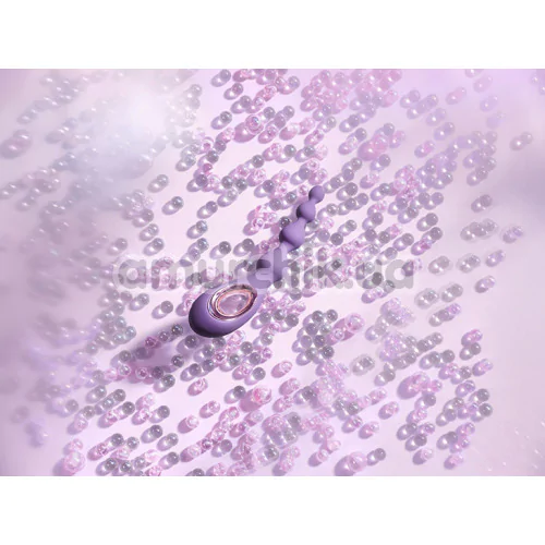 Анальний вібратор Lelo Soraya Beads (Лело Сорайя Бідс), бузковий